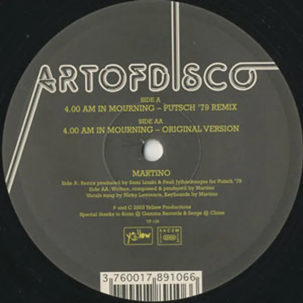 4.00 AM In The Mourning