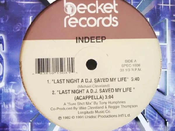 Last Night A D.J. Saved My Life